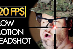 Headshoty ve slow motion